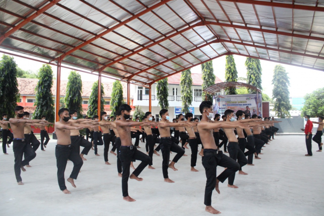 Salah satu kegiatan Tes Fisik PT Chemco HS