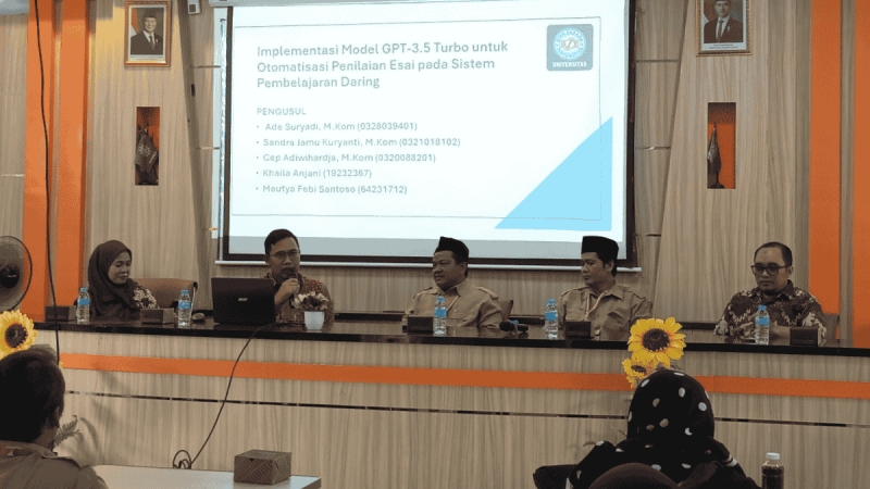 Dosen Universitas Bina Sarana Informatika Lakukan Diseminasi Penelitian dan Serah Terima Aplikasi