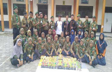 SMK Muhammadiyah Bumiayu Raih Juara Umum Jambore Cabang HW