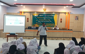 BKK SMK MUTU BUMI GANDENG ABKI TEGAL SOSIALISASI DUNIA KERJA UNTUK SISWA KELAS XII